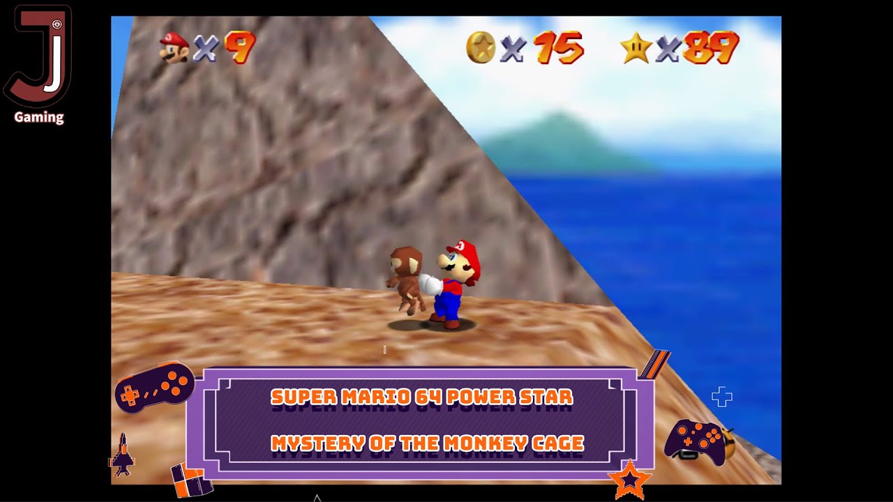 Mario 64 Mystery Of The Monkey Cage Super Mario 64 Mystery of the monkey cage in Course 12 Tall tall