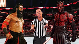 🔥 WWE Veer Mahaan vs Darth Maul 2K Games WWE 2K23 🔥