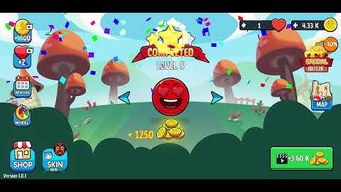 #SWİSGAMİNG #Red_Ball 5 - Gameplay Walkthrough Part 6 - All Levels (iOS, Android)