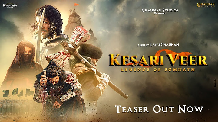 Kesari Veer (Teaser) Sunil shetty | Kesari veer movie trailer | trending movie | #movie #kesariya  |