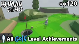 All Golf Level Achievements/Trophies in Human Fall Flat screenshot 4