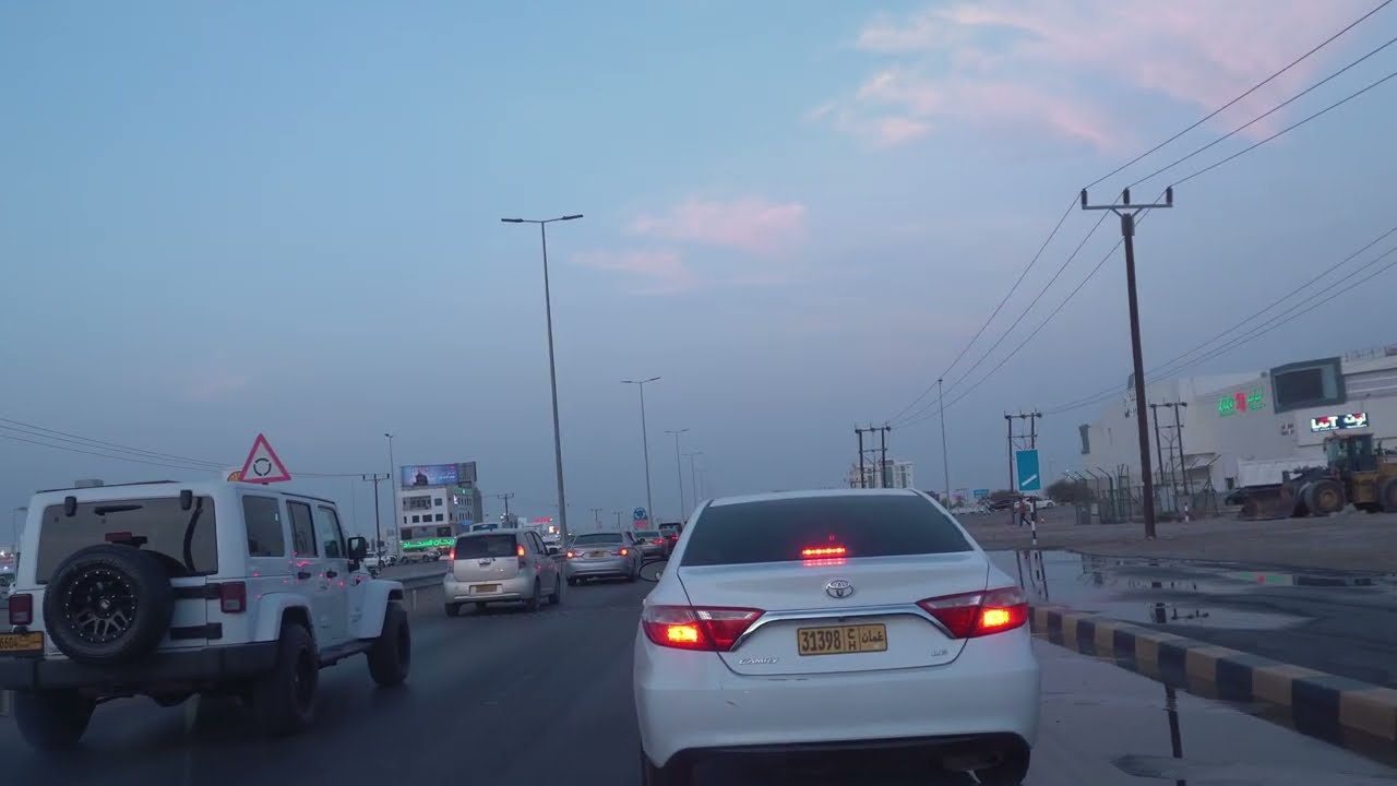 Sultan of Oman’s City Views 👑  Muscat Road Tour & Landmarks  Muscat 4K drive