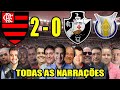 Todas as narrações - Flamengo 2 x 0 Vasco | Campeonato Brasileiro 2020 [Re-Upado]