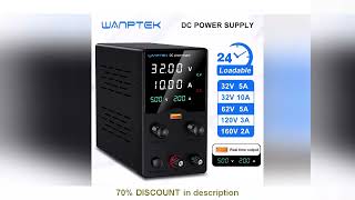 Information Best Products You Should Know! #Wanptek DC Lab Power Supply 32V 62V 120V 160V Adjustable Switchin Update