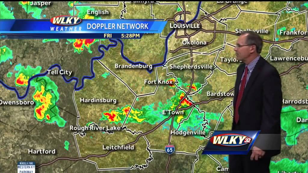 Tornado warning issued for parts of WLKY viewing area