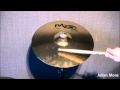 Тарелка для барабанов Paiste 101 Brass Crash 16