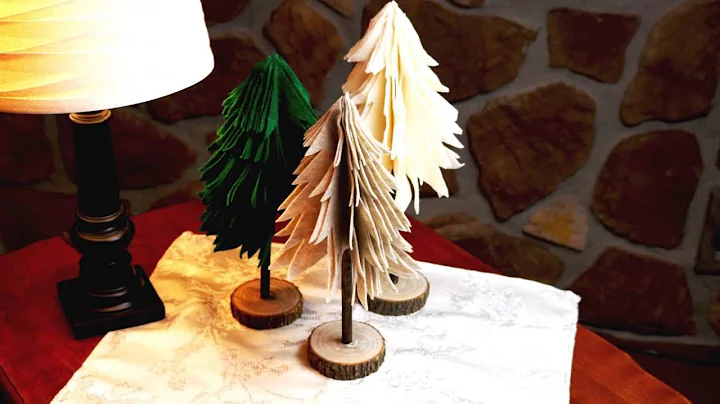 DIY Felt Christmas Tree's