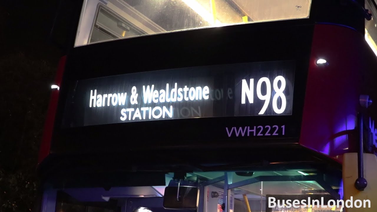 Metroline VWH2221 Blind Change