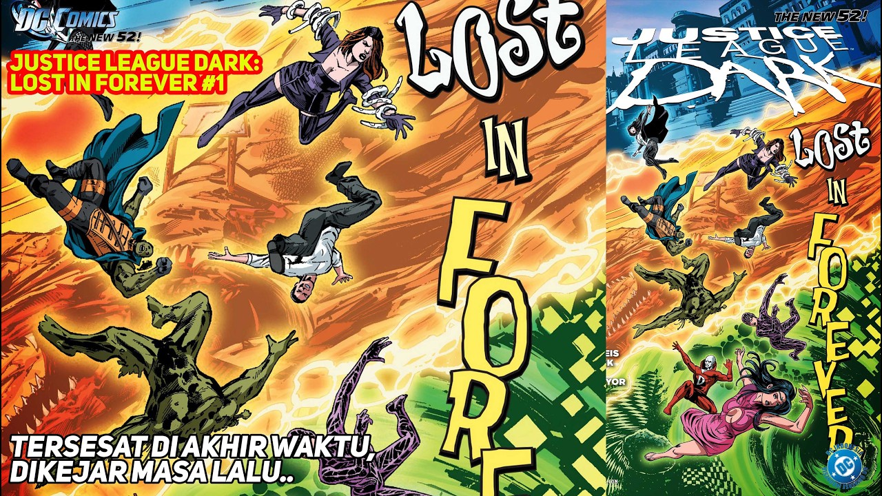 JUSTICE LEAGUE DARK VOL. 1 #35 : Kutukan yang Membuka Gerbang Dunia Ilusi Zatanna!