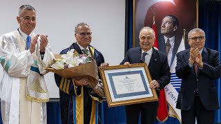 İtalyanın Türkiye Büyükelçisi Marrapodiye Fahri Doktora Takdim Edildi Yeditepe Üniversitesi