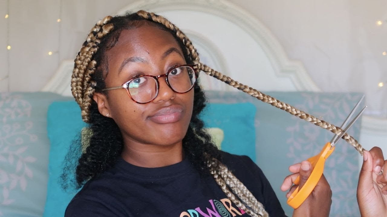 TAKING OUT MY BOX BRAIDS + How I Damaged My Hair YouTube