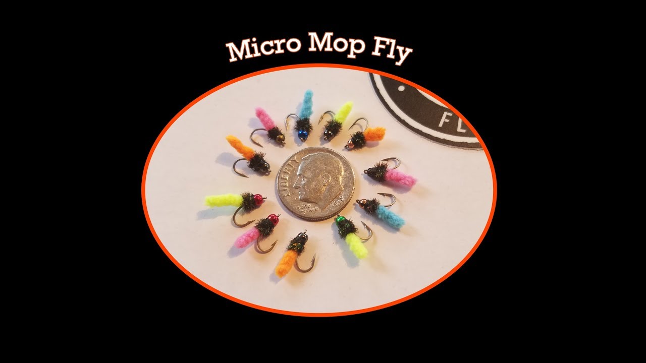 Fly Tying Sesion: MIcro Mop Fly - YouTube