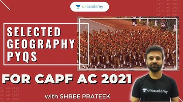 Selected Geography PYQ