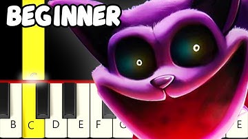 Deep Sleep - Poppy Playtime 3 Song - Rockit Music - Fast and Slow (Easy) Piano Tutorial - Beginner