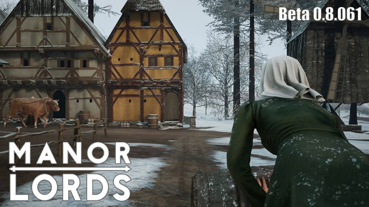 Новая игра в новой Beta 0.8.061 | Manor Lords | 2