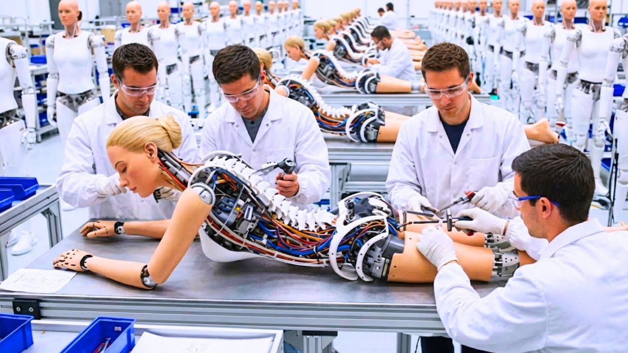 Inside the Factory: How Hyper-Realistic Humanoid Robots Are Manufactured