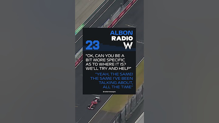 📻 Albon’s radio: "You guys make absolutely no sense" | F1 Japanese Grand Prix 2025