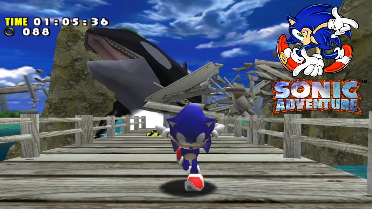 Sonic Adventure Playthrough P1 (Sega Dreamcast) Gameplay - YouTube
