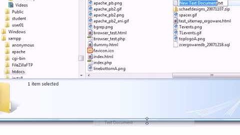 Intro to XAMPP - part 2