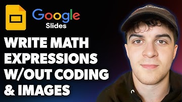How to Write Math Expressions in Google Slides Without Coding and Images (Full 2025 Guide)