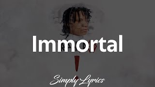 Trippie Redd - Immortal ft. The Game (Lyrics)