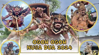 YANG DITUNGGU TUNGGU!!! Penampilan pawai Ogoh Ogoh Nusa Dua 2024