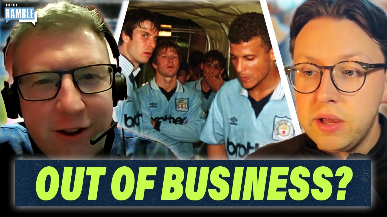 How Man City Almost Went Out Of Business After Being Relegated
