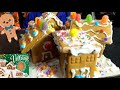 How to build a gingerbread village  the never ever happy family