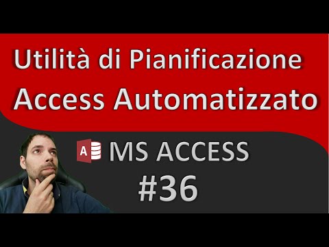 Video: Come Abilitare L'utilità Di Pianificazione