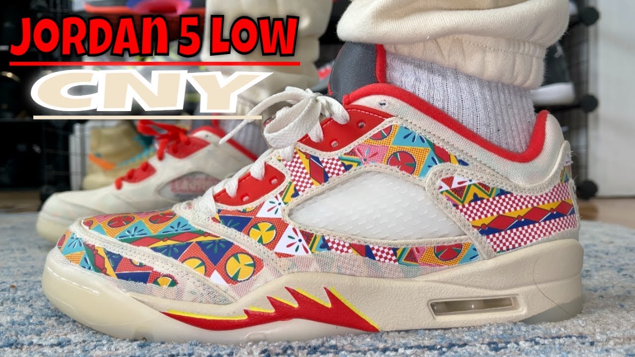 Jordan 5 Low CNY On Feet Review Hidden Layer REVEALED