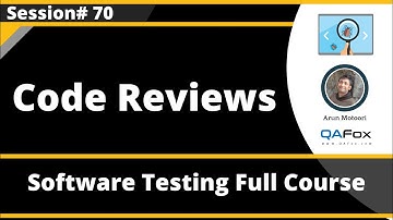Code Review  - Static Test Technique (Software Testing - Session 70)