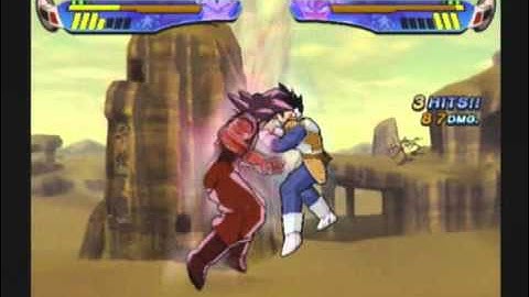 Dragon Ball Z: Budokai 3 Walkthrough Part 13 (Vegeta Story - Saiyan Saga)