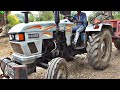 My Eicher 380 Tractor Preparing for make ready Dashmesh Straw Reaper Trolly