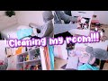 CLEANING + ORGANIZING MY ROOM WITH ME!!! - Indonesia