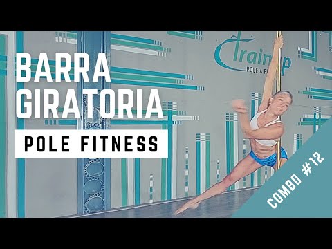 Pole fitness: Combo en giratoria #12