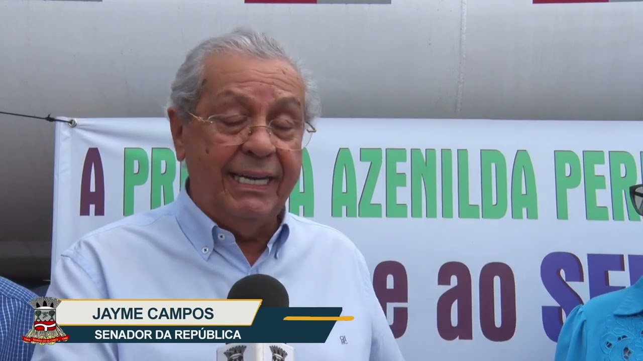 Barra do Bugres recebe caminhão pipa destinado pelo senador Jaime Campos