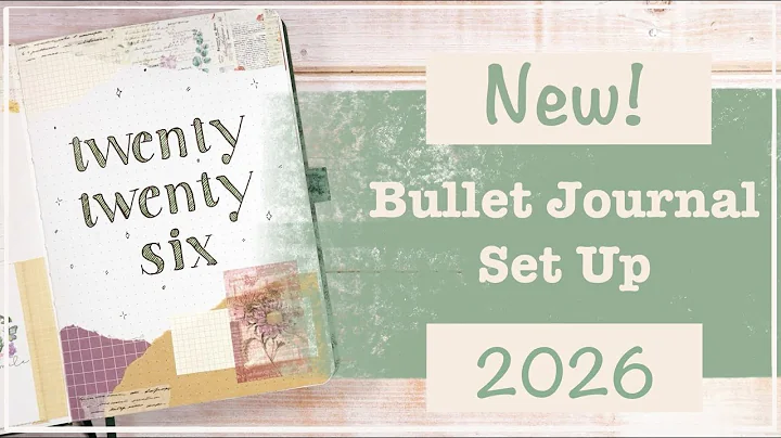 2026 | Bullet Journal Set Up | New Year - Beginner Friendly!