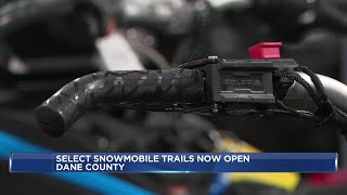 Select snowmobile trails to open Saturday in Dane Co.