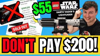 How To Build the NEW LEGO Darth Vader's Lightsaber GWP (40897) for ONLY $55!