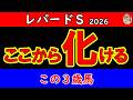 【レパードステークス2026最終予想】最後に残した一頭…本命を決めた決定的な理由