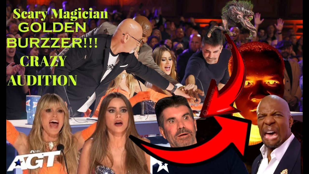 Golden Buzzer !!! First Kennyan Magician in America's Got Talent SCARES The  Judges with Super magic - YouTube