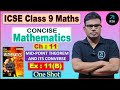 ICSE Class 9 Maths | Concise Mathematics | Mid Point Theorem and Its Converse || Ex 11(B) | Selina