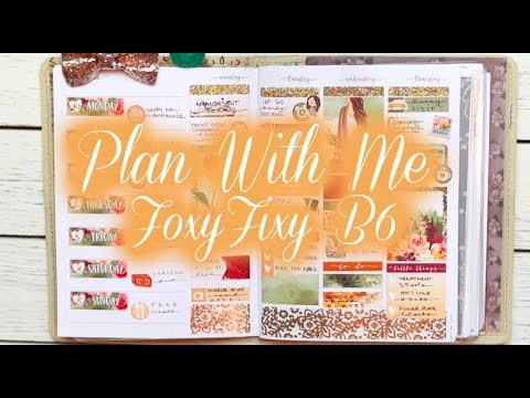 Plan with Me | Paper Dove Shop . Jesenia's Printables | Foxy Fix TN No ...