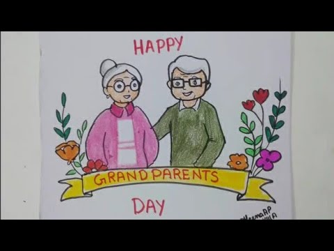 National Grandparents Day grandmother grandfather, Cartoon, Toy,  Interaction, Child, Sharing transparent background PNG clipart | HiClipart