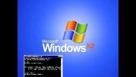 How To Get To The Command Prompt Windows XP