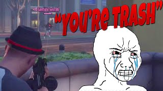 Low Level Trolling Is Extremely Fun Against Trash Talkers On GTA 5 Online