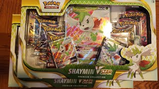 Shaymin Vstar Collection Boxes - Pokemon Cards Opening