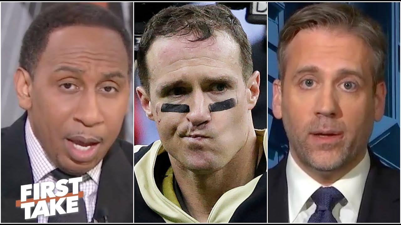 Stephen A. and Max react to Drew Brees, Saints falling to Tom Brady and the  Bucs | First Take - YouTube
