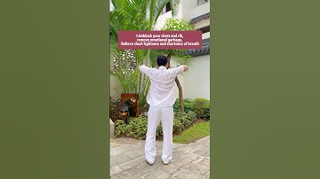 exercise for release stress and anxiety. #stress #anxiety #qigong #exercisetips #wellness #taichi
