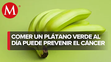 ¿Es bueno el plátano para el tumor?